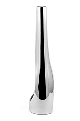 DULTON/株式会社ダルトン BONOX CERAMIC DECORATIONS BOTTLE CANDLE STAND (P5695SV) BOTTLE CANDLE STAND / ボトル キャンドルスタンド 横から