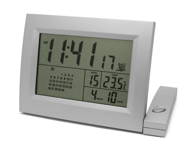 I.D.E.A/IDEA International/株式会社 イデア インターナショナル カレンダー電波時計 (FCR005) CALENDAR ELECTRIC WAVE CLOCK / カレンダー電波時計  メインイメージ