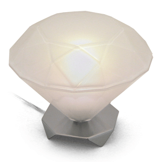 Entrex/b.c.l/AgbNX  (01636) DOIAMOND TABLE LAMP / _CAh e[uv  CC[W