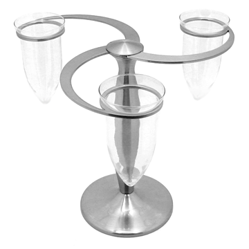 DULTON/株式会社ダルトン 3 bottles flower/candle vase  (S65681) 3 ARM FLOWER & CANDLE VASE / ３アームフラワー＆ キャンドルベース  メインイメージ