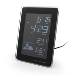 ACTIVE (ACL-068) LCD CLOCK TIDE (WHITE) アクティブ LCD クロック ホワイト