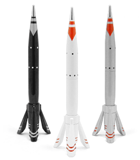 DULTON/Ѓ_g Ballpoint pen desk top rockets White (DC04_S35) ROCKET PEN / Pbgy  CC[W