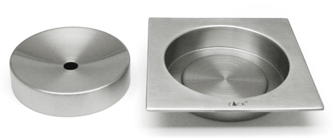 ZACK CAPO SOAP DISH (40010)（独）ツァック セロ ソープディッシュ CAPO SOAP DISH / ソープディッシュ お皿と中フタ上から