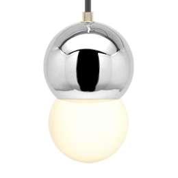 Delight Corporation/有限会社 デライトコーポレーション/MERCURY BALL SHADE CEILING LAMP (S) CROME (LT_045) BALL SHADE LAMP MINI / ボールシェードランプ ミニ  メインイメージ