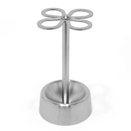 DULTON/株式会社ダルトン STAINLESS FLOWER SHAPE 4-HOLES TOOTHBRUSH HOLDER (CH03_H92) FLOWER TOOTHBRUSH STAND / 花形歯ブラシスタンド  メインイメージ